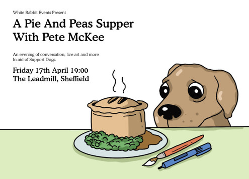Pete McKee pie and pea supper