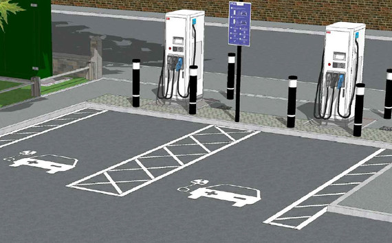 Image of two chargers