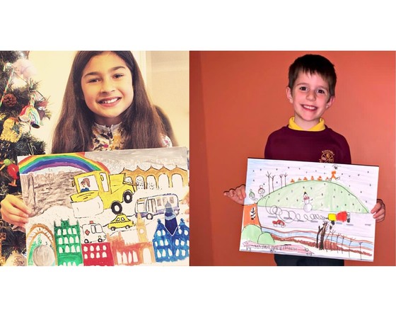 collage winter designs