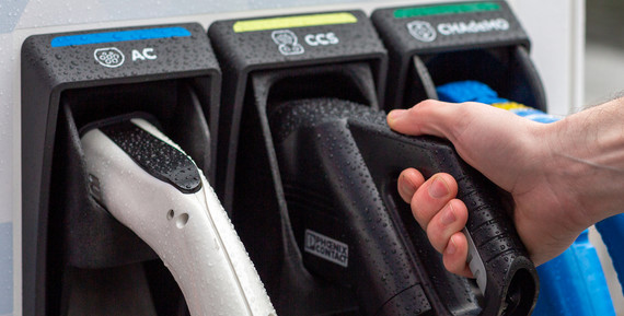 Nozzle bank action shot