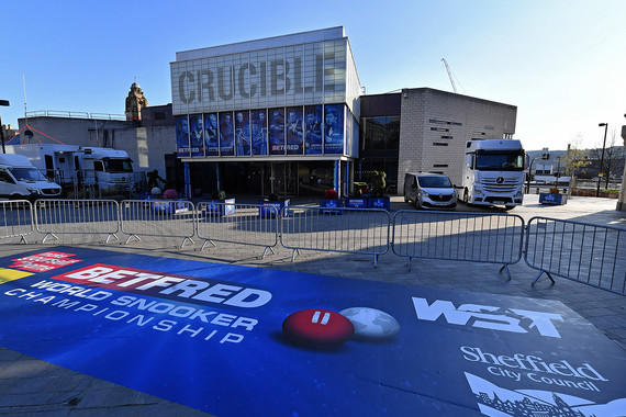 Crucible theatre world snooker - credit Andy Chubb