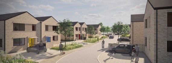 Peak Architects drawing of proposed new housing