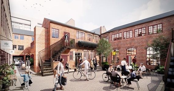 image of Leah's Yard courtyard