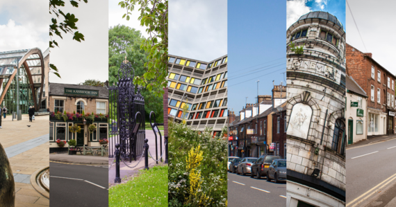 Collage of the 7 lacs areas