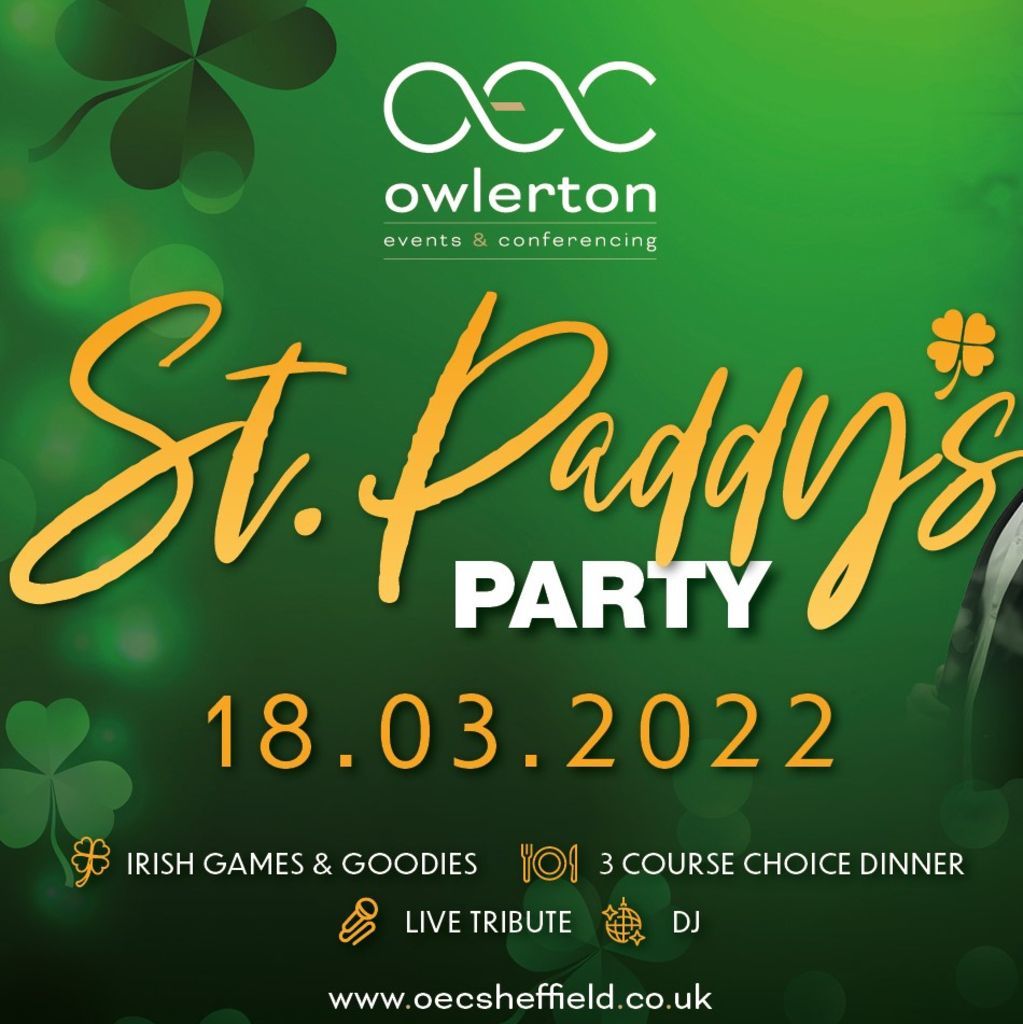 St Paddy's Party poster