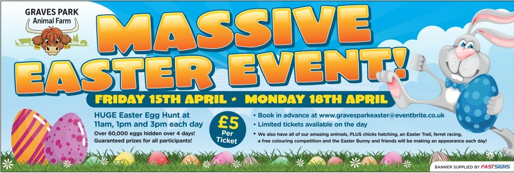 Graves Park Animal Farm Easter event