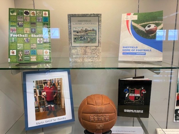 Sheffield Home of Football exhibition stand