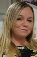 Picture of Joanne Bowers.  She has long straight blond hair.