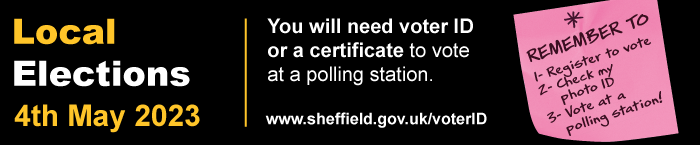 Local Elections 4 May 2023. You will need voter ID or a certificate to vote at a polling station.