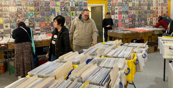 The Big Sheffield Moor Market Record Fair