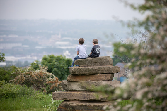 Children at Manor Lodge credit Kate Reveley