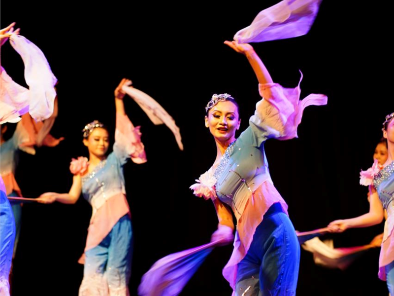 Lunar New Year dancer