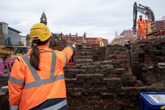 Archaeologists were surprised to uncover an old crucible furnace