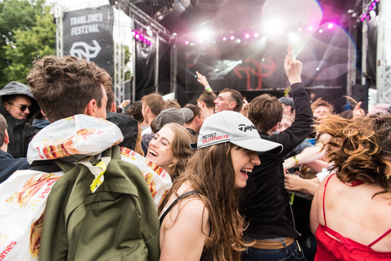 Tramlines Dev Green Fringe stage