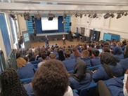 School hall of children