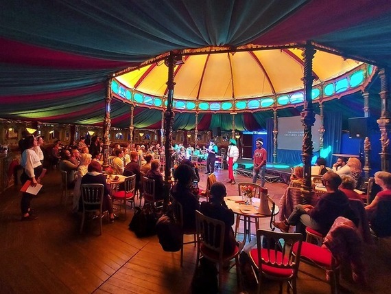 Festival of the Mind performance tent