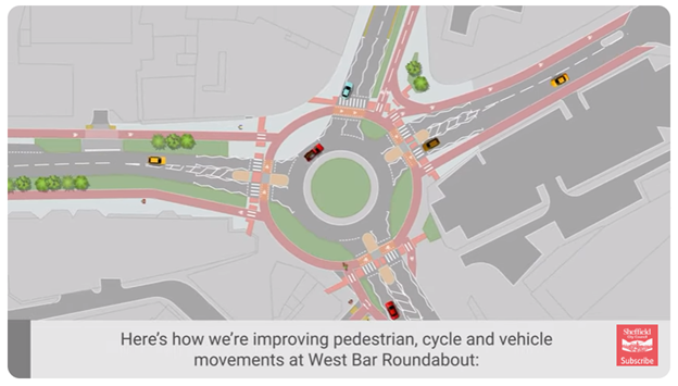 West Bar dutch style roundabout video image