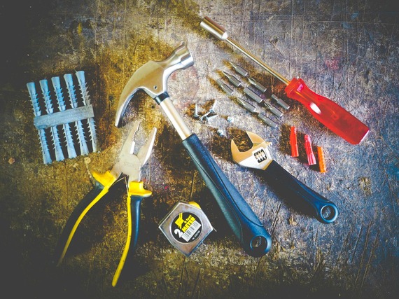 Picture of tools for doing repairs