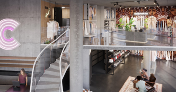 An artist's impression of what Cream Store in Sheffield will look like