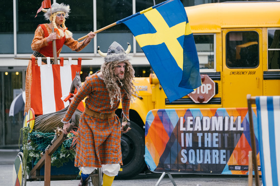 swedish flag viking