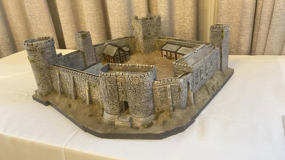 3D model of Sheffield Castle