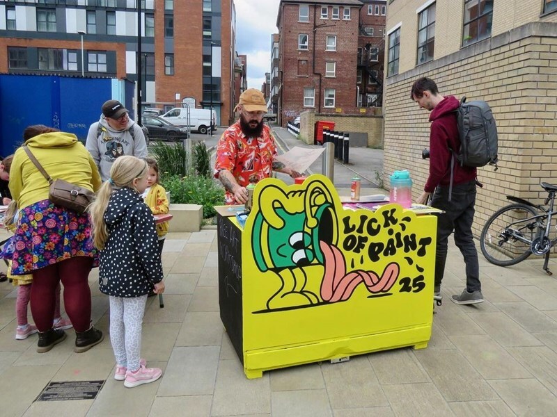 Lick of Paint Festival is taking place across Sheffield this summer.