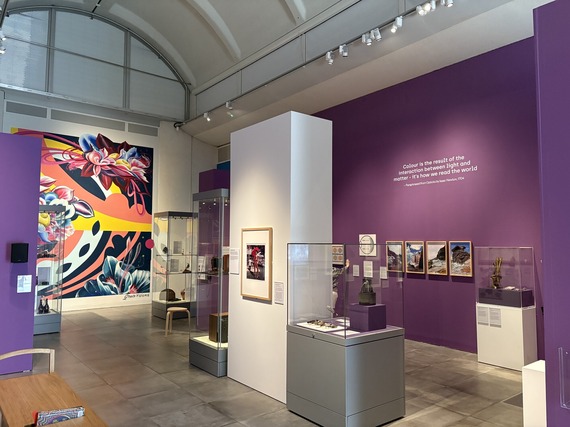 “A colourful exhibition exploring how light and colour shape what we see