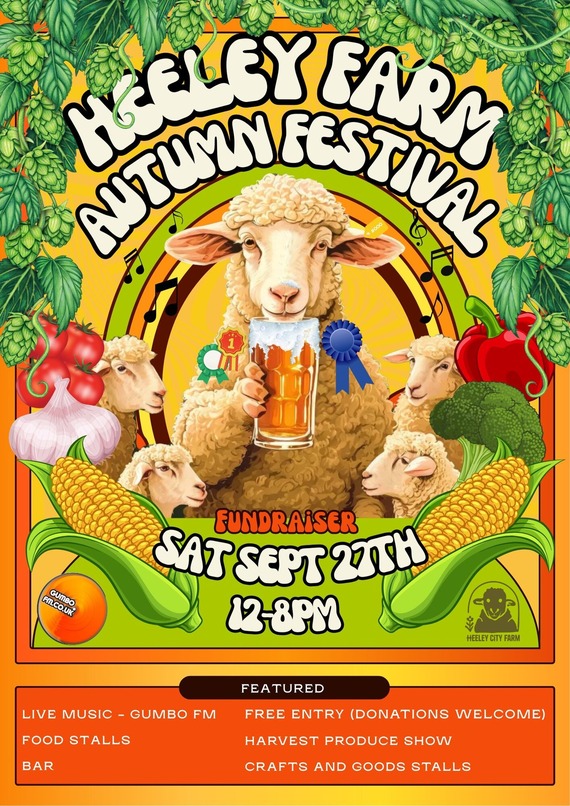 Healey City Farm Autumn Festival poster