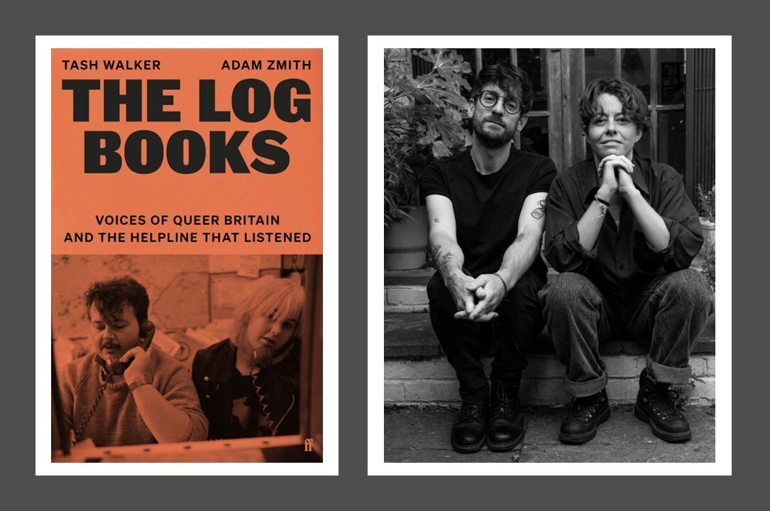 The Log Books cover and author photo