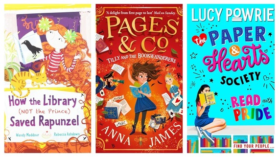 How the Library (Not the Prince) Saved Rapunzel; Tilly and the Bookwanderers; Read With Pride