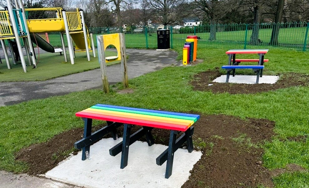 mortomley park benches