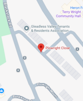 Screenshot of Google Maps skip day location