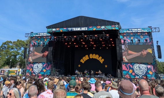 Tramlines main stage The Coral 2026