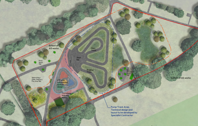Concord All Wheels Park plan
