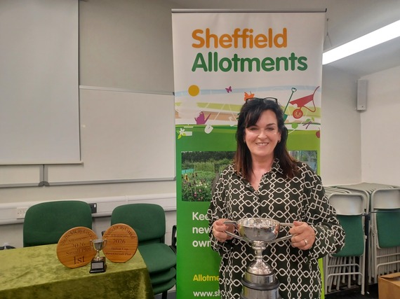 allotment award winner Sharon Ashton