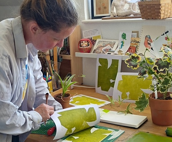 Nature printing workshop