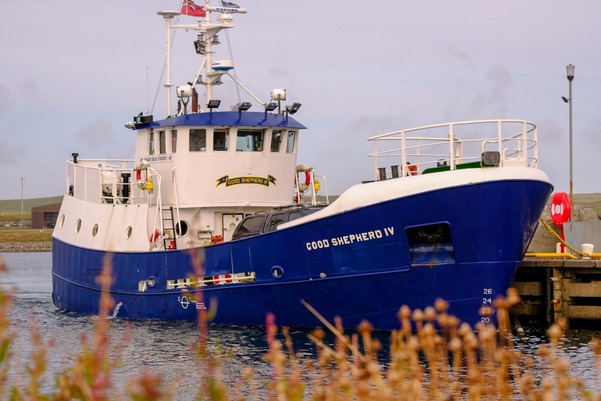 Current Fair Isle Ferry - MV Good Shepherd IV