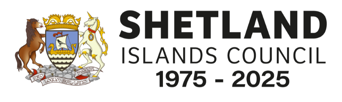 Shetland Islands Council 50th Anniversary Logo