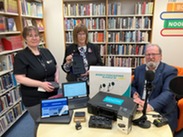 The launch of digital lending services at the library