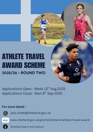 Athlete travel scheme is now open