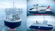 Artists impression of the new relief vessel