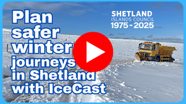 Plan your winter journey safely with icecast