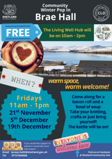 Living Well Hub pop ins