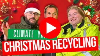 Christmas Recyling climate yarns