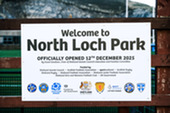 The sign for the new North Loch Park
