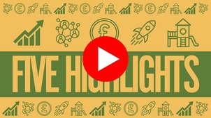 A clickable YouTube thumbnail for the latest 5 highlights performance video