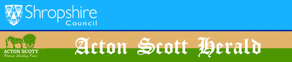Acton Scott Herald header