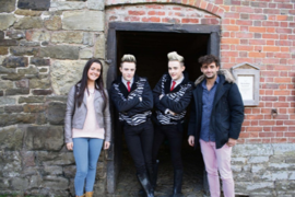 Young people at Acton Scott