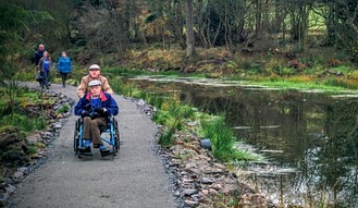 Easy Access Path at Nills Quarry