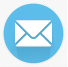 blue email icon